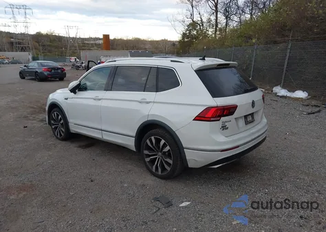 2020 Volkswagen Tiguan 2.0T Sel Premium R-Line из США, поврежденный, VIN 3VV4B7AX1LM101101